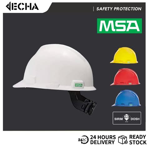 MSA Safety Helmet, V.